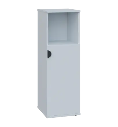 TN 3 - 3DN kancelářská skříň, 1-dveřová/nika, pravá, 1107x360x400, bílá